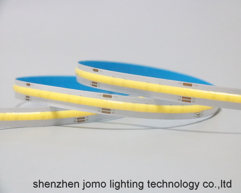 LED Waterproof Flexible Strip Light DC12V 24V CCT 512Chips LED COB Strips Light