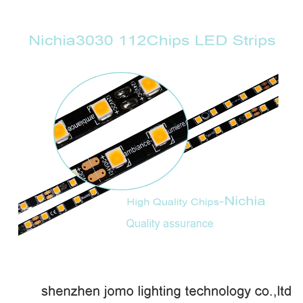 LED Tape Light High Quality Nichia 3030 112Chips DC24V Strips light Best LED Light Strips For Home