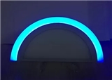 Energy Saving Surface Semi Circle Wall Light IP20 Decorative Panel 9w + 3w