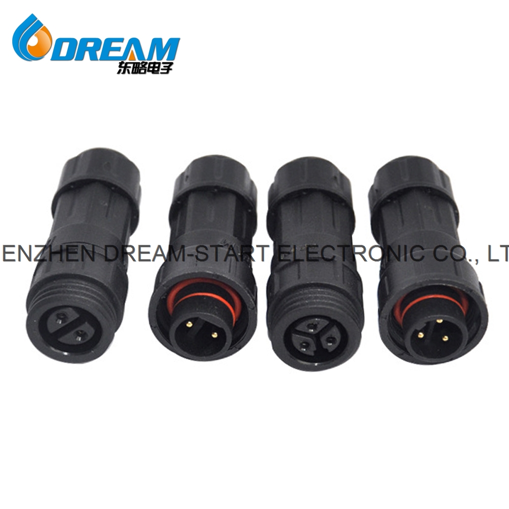 M16 Large Power Application Female Male IP68 4 Pin Waterproof Connector