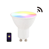 Amazon Alexa Google Assistant Voice Control GU10 LED Bulb Dimmable RGB GU10 Smart Spot Light Bulb 5W