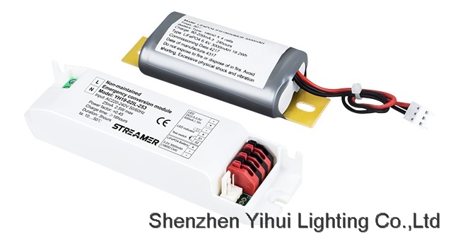 Non-maintained emergency converter YH19-02IL Nm_DC25-35V_1-3W_3h