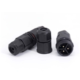 IP68 M25 Outdoor Led Light 3Pin Screw Terminal Waterproof Power Cable Wiring Connector
