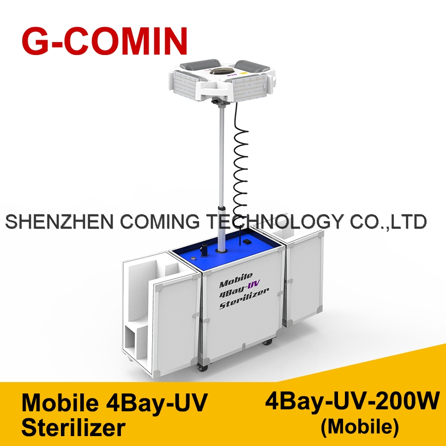 Mobile 4Bay-UV Sterilizer CO-200W