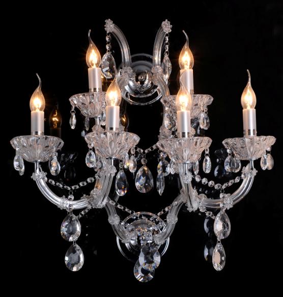 535WB Crystal wall light Candle Light