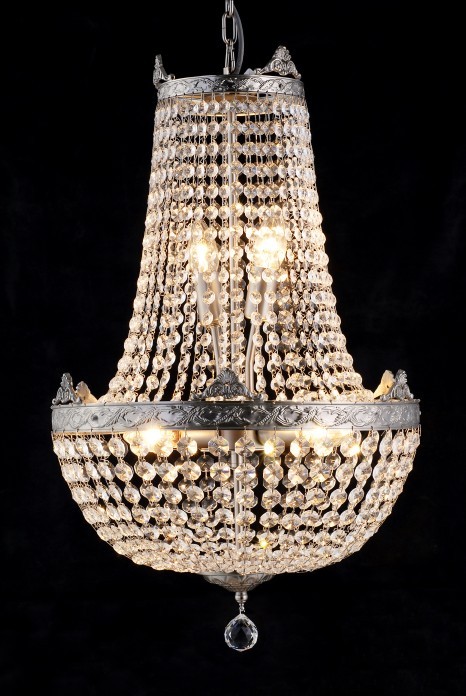 0901-D400xH600 6L Crystal chandelier
