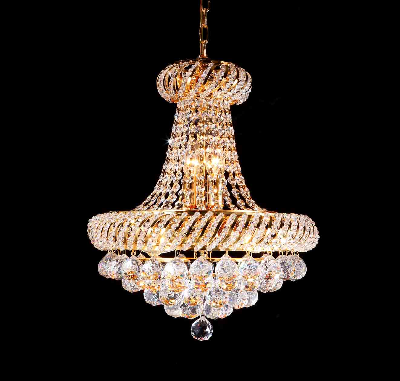9711-D408xH480 L6 Crystal chandelier