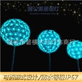 LED acrylic dandelion light fiber optic light landscape light outdoor lighting garden scenic garden