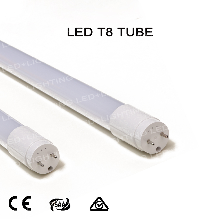 9W T8 LED TUBE SAA Split Tube Bracket 5000K Fluorescent Light