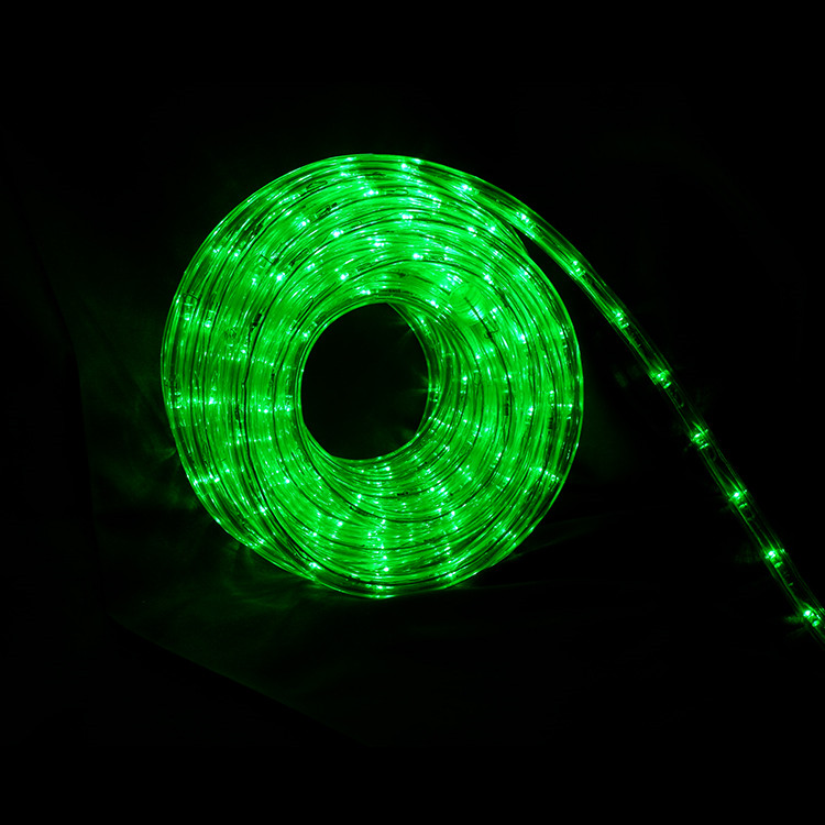 2020 Best Sale 11Mm led rope light Green And White Connectable Rope Light For Garden