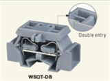 High positive plug terminal block