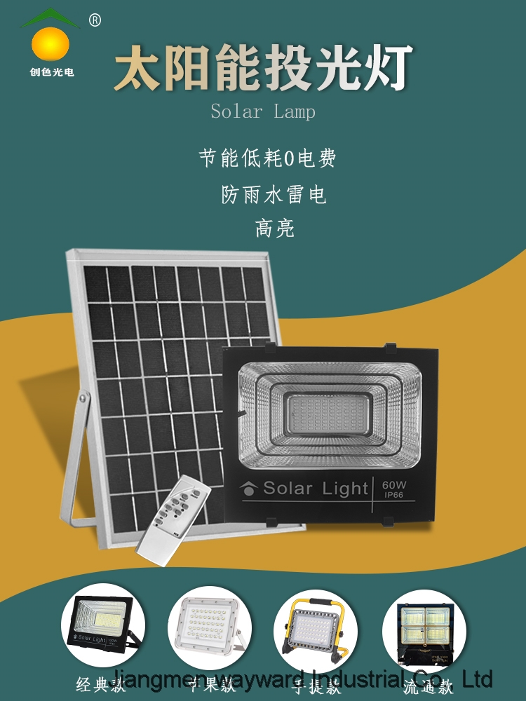 CS501 (Classic) Solar LAMP Flood Light