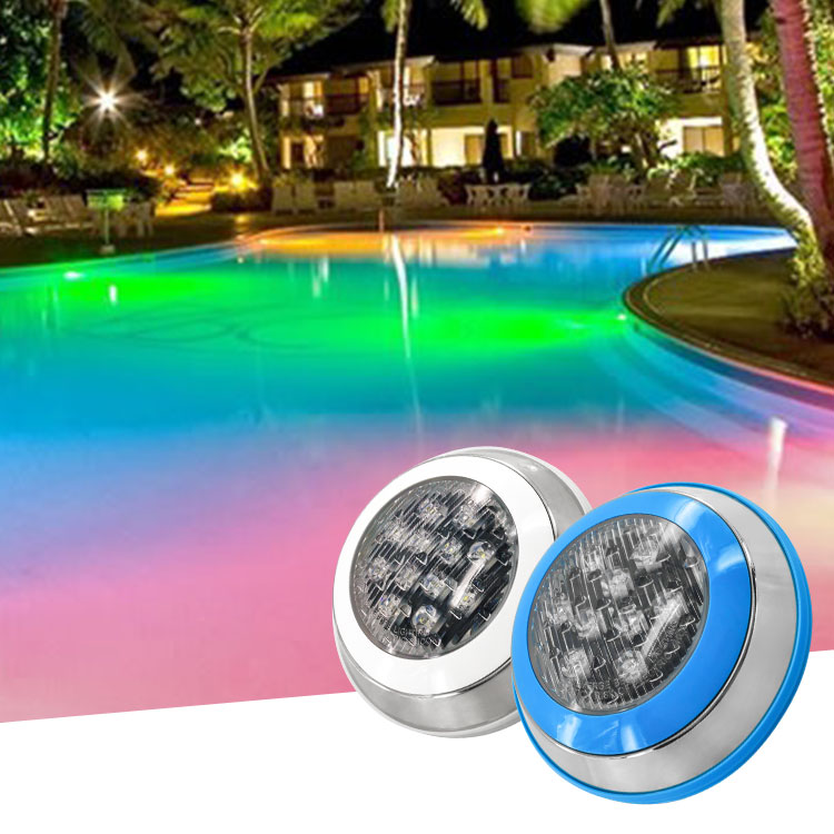 RGB pool lighting lamp led underwater ip68 waterproof underwater swimming pool light
