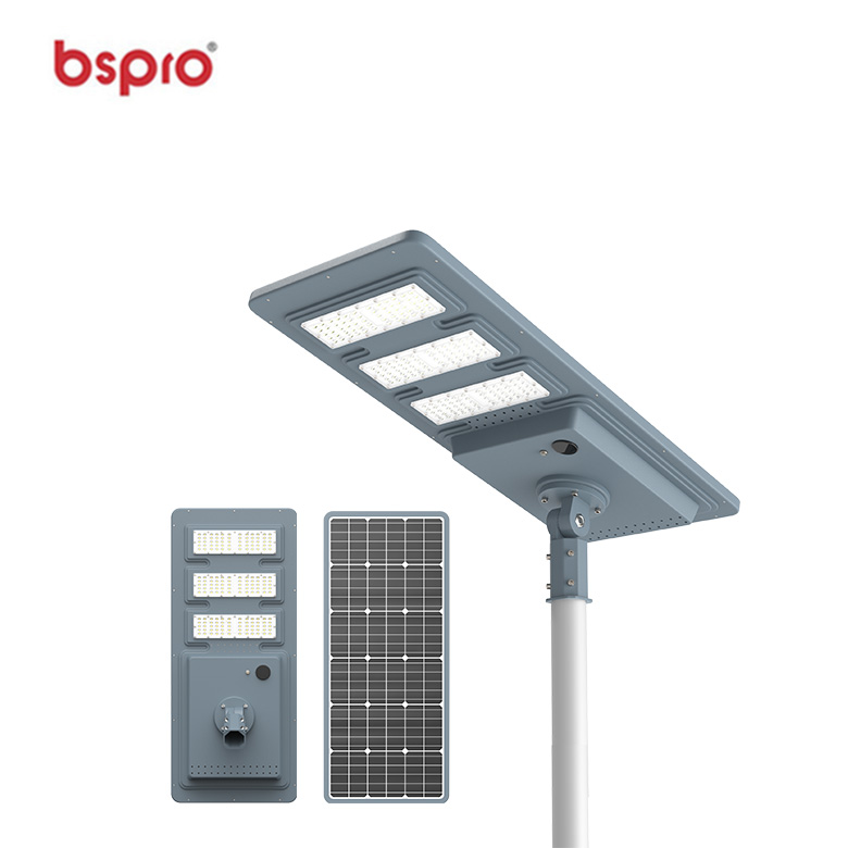 Solar street light SLT29-80L5000LM outdoor waterproof ip65 all in one led