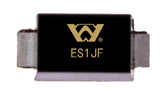 ES1JF SMAF 1.0Amp Super Fast Recovery Surface Mounted Rectifiers