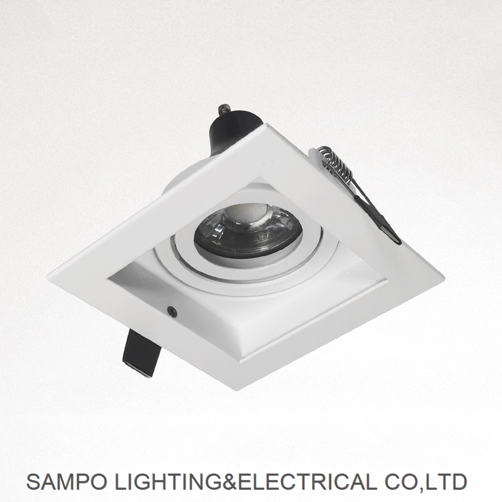 recessed MR16 downlight housing GU10 light fixture downlight housing