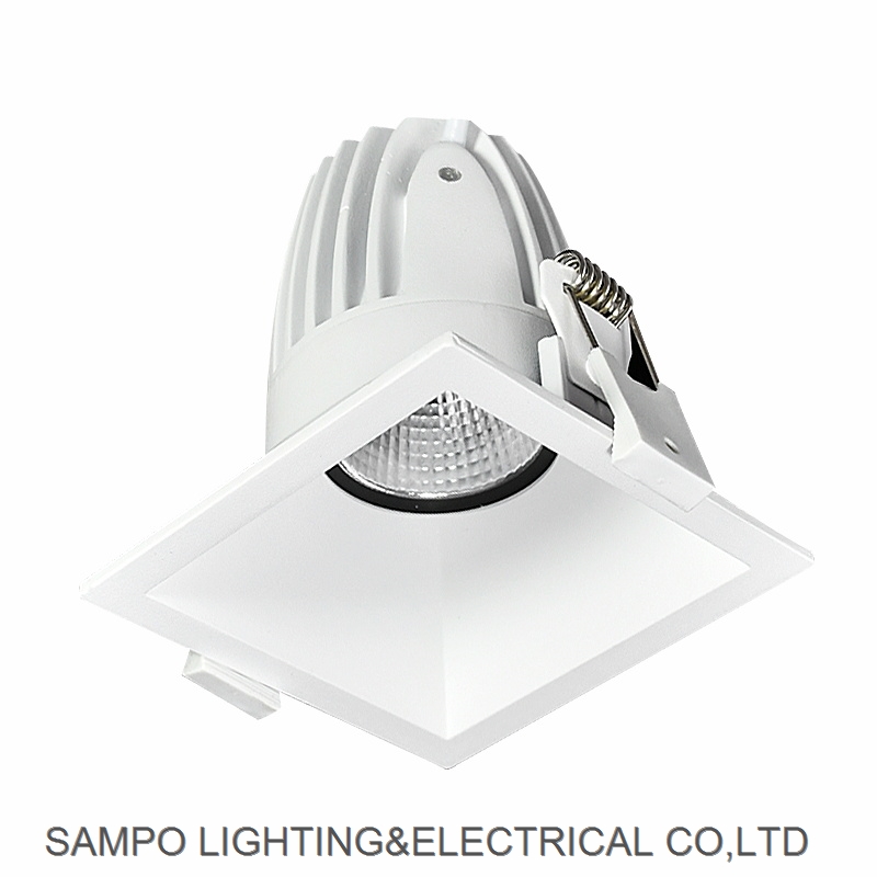 High Quality 3000K 4000K 6000K COB Smart Down light Dimmable Embedded Spot Lights LED Ceiling Light