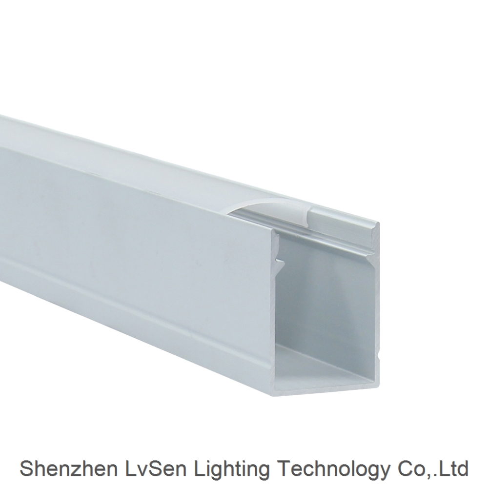 LS-078 Indoor LED Aluminum Profile 17mm Wide Aluminium Heat Sink