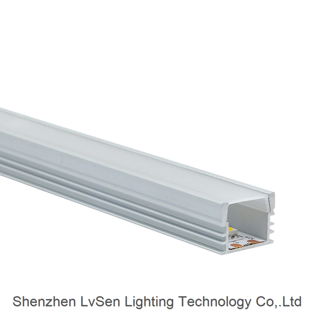 LS-049 Anodized LED Aluminum Profile U Shape Extrusion Channel