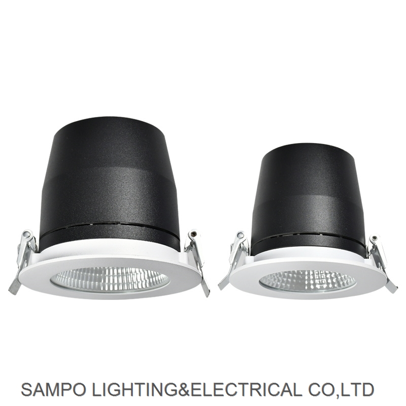 Indoor Ceiling Light Spot Adjustable 5W 7W 12W 15W 25W 35W Anti Glare Dimmable CCT COB Recessed LED