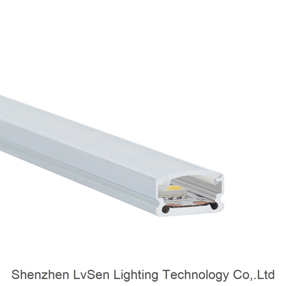 LS-037 12mm Inner Width Heat Sink Profile LED Aluminum Channels For LED Strip Lights