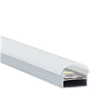 LS-024 Heat Sink 17mm LED Recessed Aluminum Extrusion Profiles