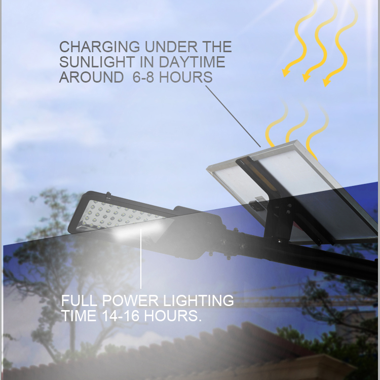 Factory Waterproof High Quality Smart Ip65 Split Solar Led street Light