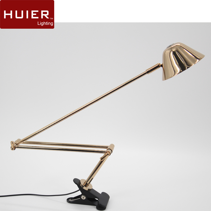 Energy Efficient Eye-caring Night Warm Table Light Lamp Clip Flexible Led Desk Reading Lamp