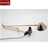 HUIER Energy Efficient Eye-caring Night Warm Table Light Lamp Clip Flexible