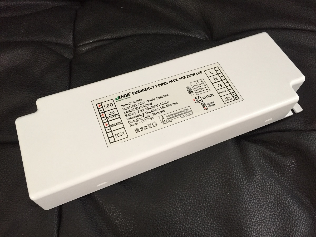 Max.120V Output LED emergency Power Pack Inverter&Battery Integrated Design