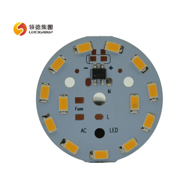 LED Bulb Round Aluminum PCB Board 2835 LED Chips 5w 10w 12w 18w 24w