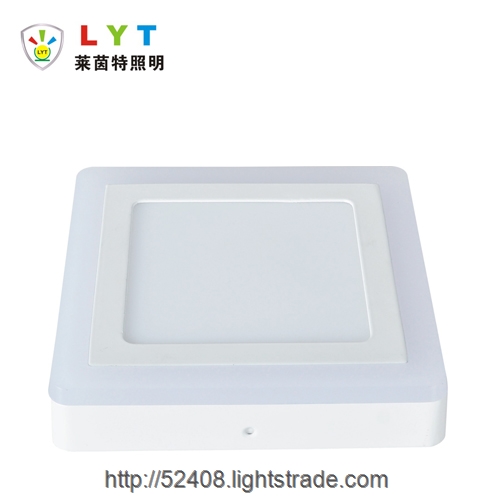 Two color surface panel light