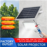 Factory Low Price 100W Led Solar Flood Light 11000LM ip66 Waterproof Solar Led Flood Light