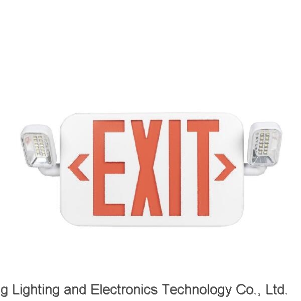 UL Listed Exit sign and Emergency Light Combo CR-7085R