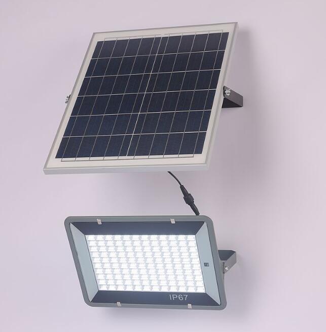 Modular Slim Outdoor Waterproof Commercial Lighting Fixture IP65 80w 100w 200w 300w LED Solar Flood
