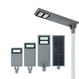 ALLTOP Aluminum smd IP65 waterproof solar 40w 60w 100w integrated all in one solar led street light