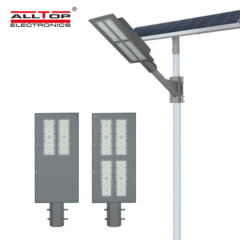 ALLTOP High quality waterproof outdoor IP65 bracket adjustable 180w solar led street light