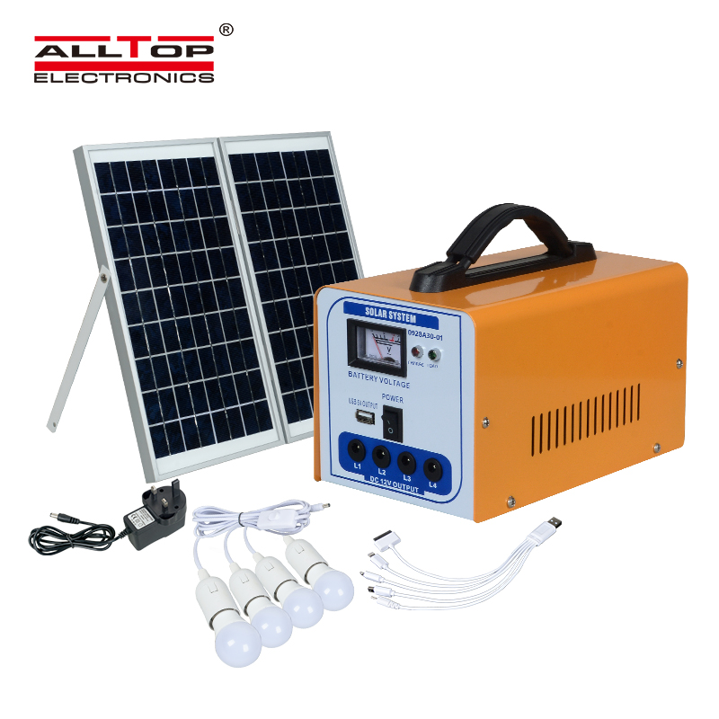 ALLTOP Home Solar Panel System 30W Solar System Roof Mounting Solar Energy Systems