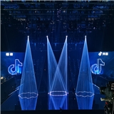 Indoor & Outdoor RGB 18W Stage Laser Light equipment Concert Event Beam Animation light