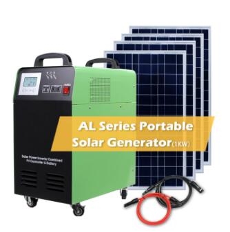 Off Grid Portable Solar Power System Home 1000w 1500w