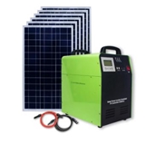 Pure Sine Wave Portable Solar Energy System For Home