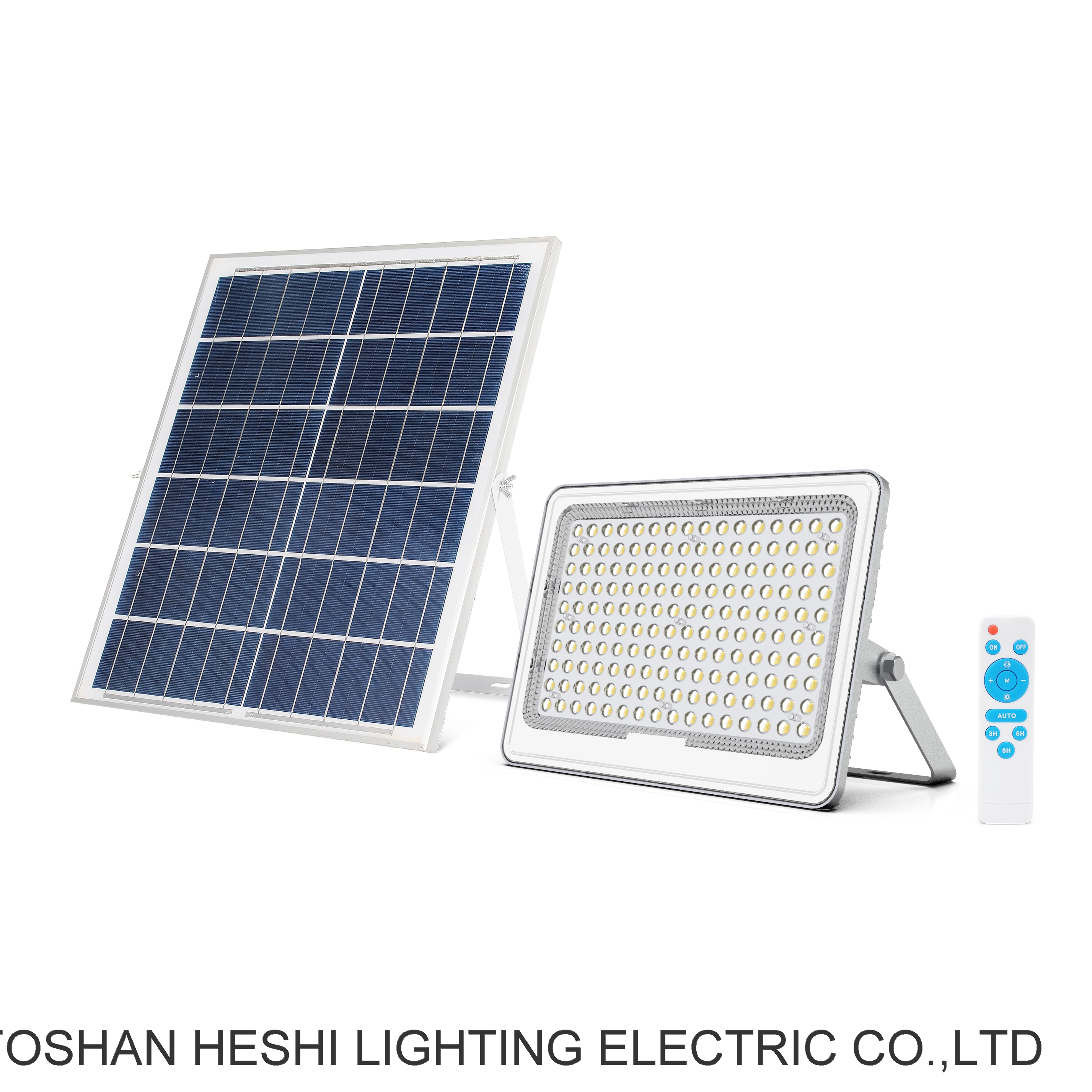 solar powered LED flood light 50W 100W 200W 300W 400W 500W for garden yard lighting