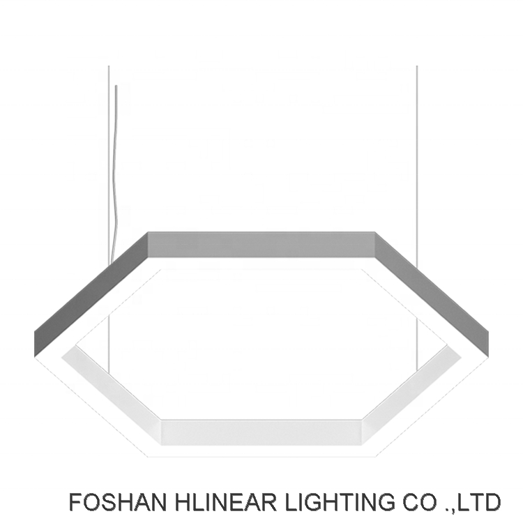 HLINEAR LC6060-H-1200 Luxury Kitchen Pendent Light Vintage Lamp Nordic Hexagon Modern Style Light