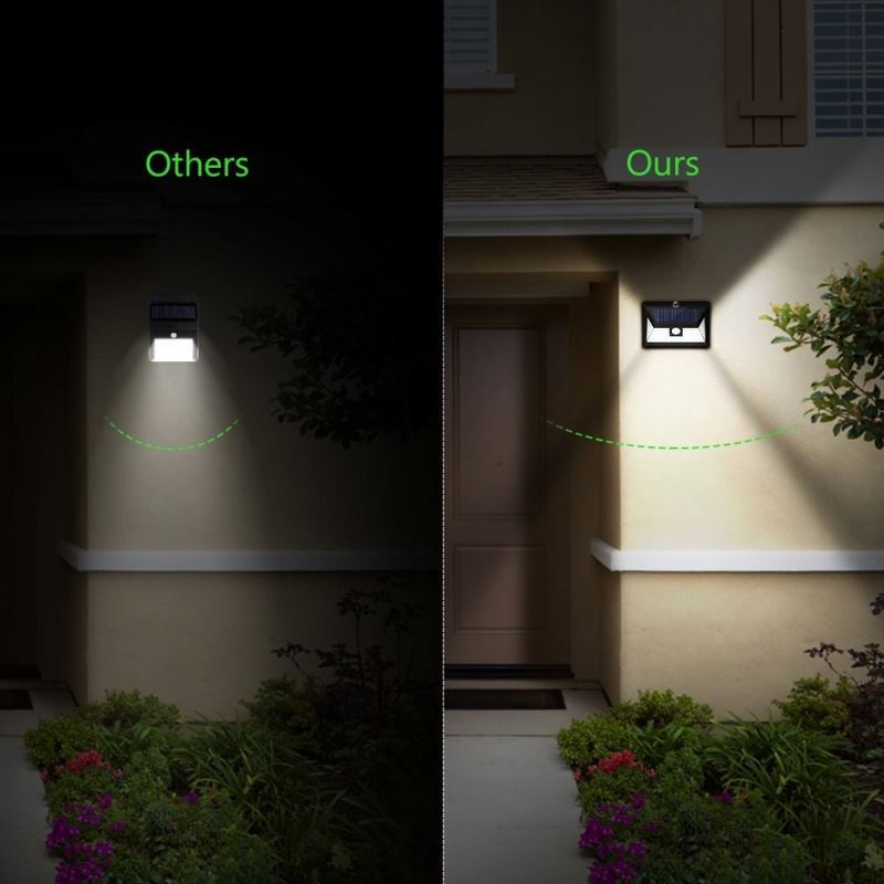 24 LED motion waterproof garden led walkway solar lights outdoor lighting 1 buyer