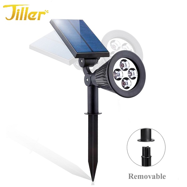 Competitive price with high quality wireless IP65 led garden outdoor solar landscape spotlights