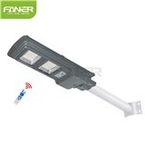 Faner new design 30w 60w 100w motion sensor all in one solar street light system with battery backup