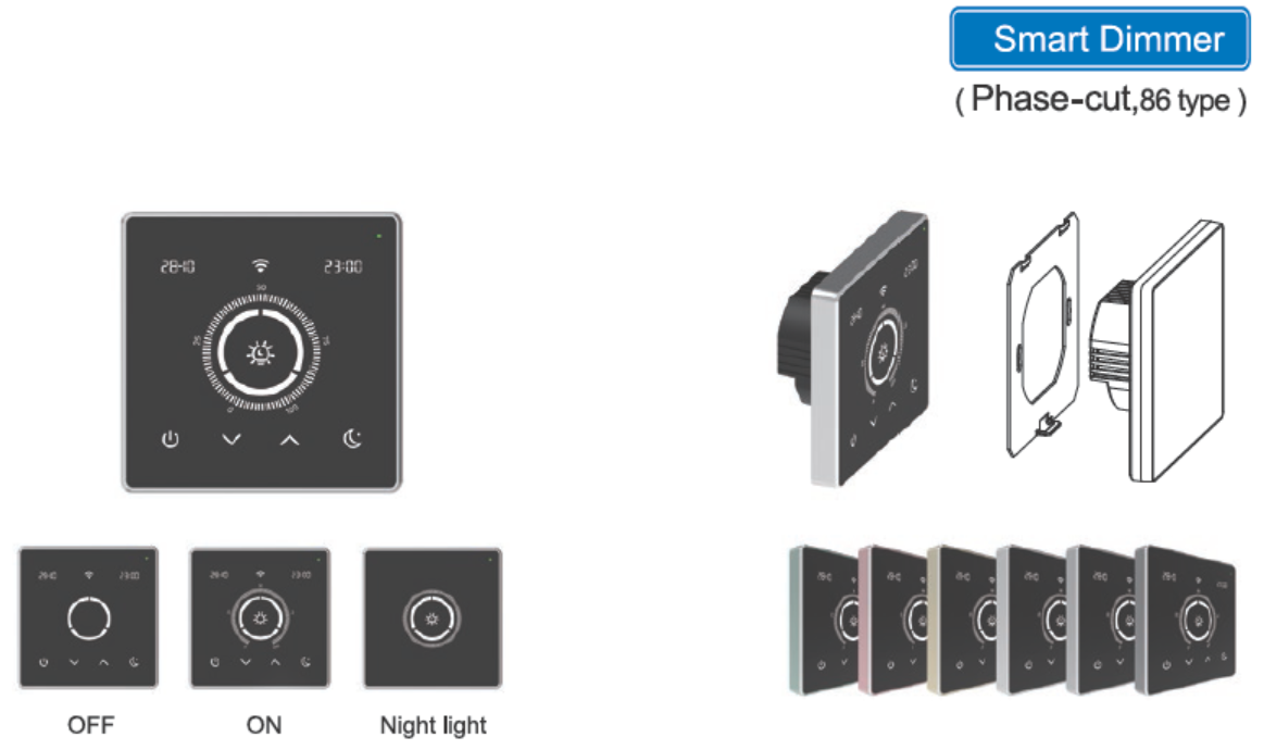 Smart Dimmer (Phase-cut 86 type)
