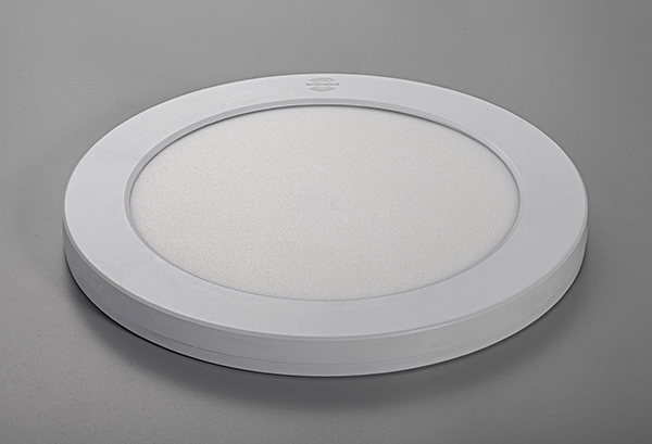 Recessed or Surface-mounted Round Ultra Thin Panel-Universal cutout