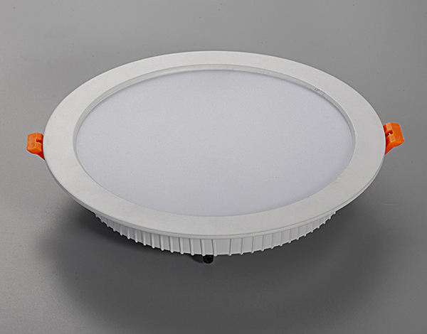 Recessed Round Small Backlit Panel Light