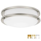 LED Double Ring Flush Mount Series Dimmable